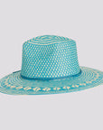 Eppie | Mens Two Tone Toyo Straw Sun Hat