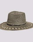 Eppie | Mens Two Tone Toyo Straw Sun Hat