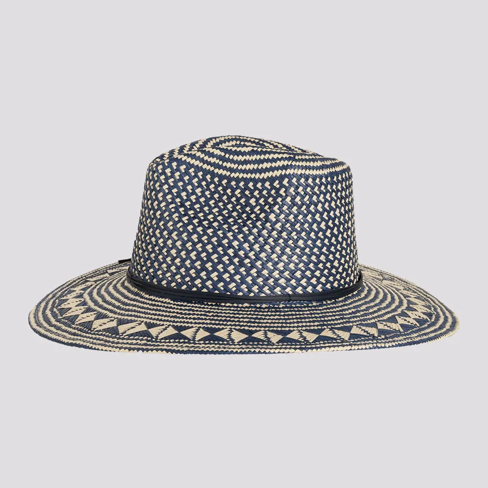 Eppie | Womens Two Tone Toyo Straw Sun Hat – American Hat Makers