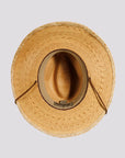 Falcon | Mens Fine Mexican Palm Wide Brim Straw Sun Hat