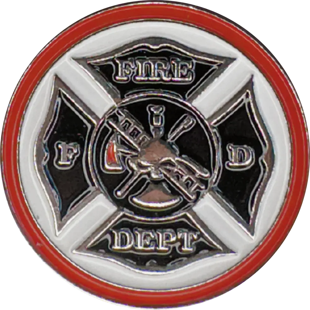fire dept magnetic pin