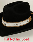 Frisco Hat Band on a black hat
