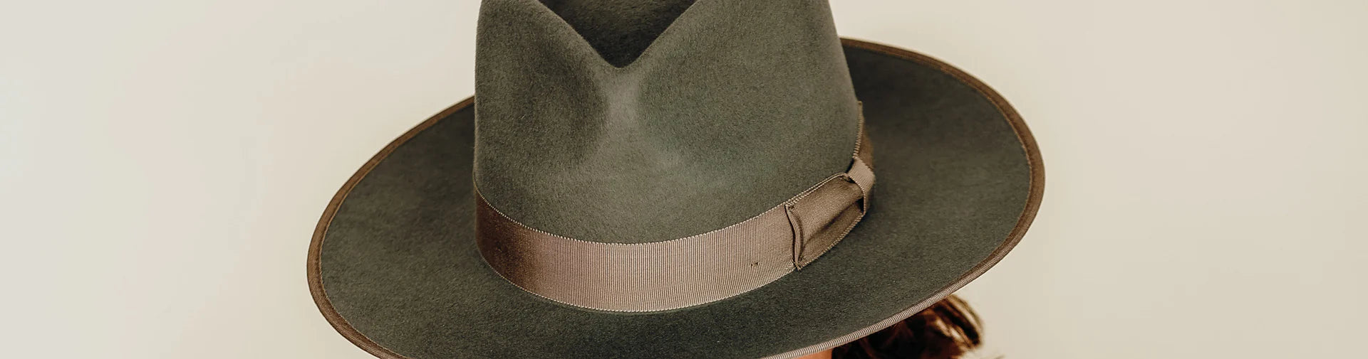 Snakeskin Band Brown Felt Hat – High Desert