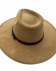 Granger | Womens Faux Suede Rancher Fedora Hat
