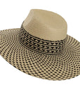 Harper Natural Straw Sun Hat Angled View