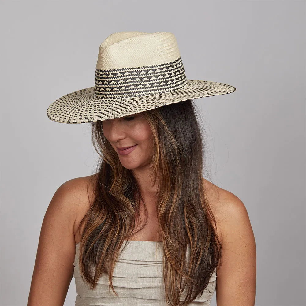 Harper | Womens Wide Brim Straw Sun Hat