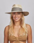 Harper | Womens Wide Brim Straw Sun Hat