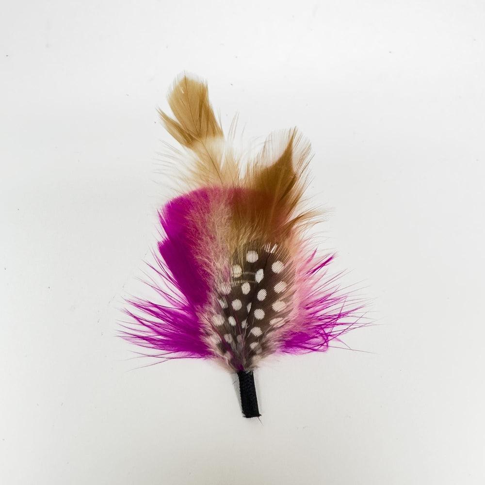 Tink Feather Hat Band Accessory Front View
