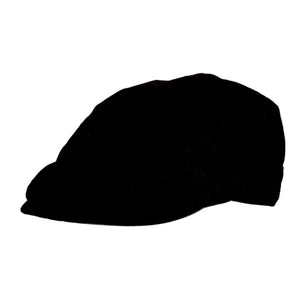 Jace | Womens Black Wool Felt Ivy Cap