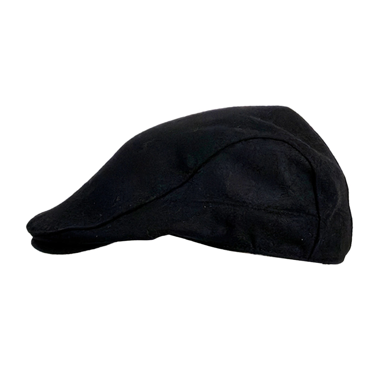 Jace | Mens Black Wool Felt Ivy Cap