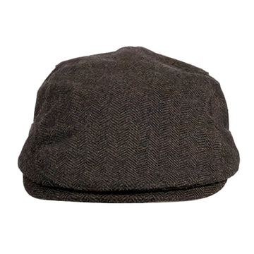 Jace | Womens Brown Wool Felt Ivy Cap