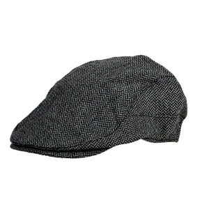 Jace | Mens Gray Wool Felt Ivy Cap