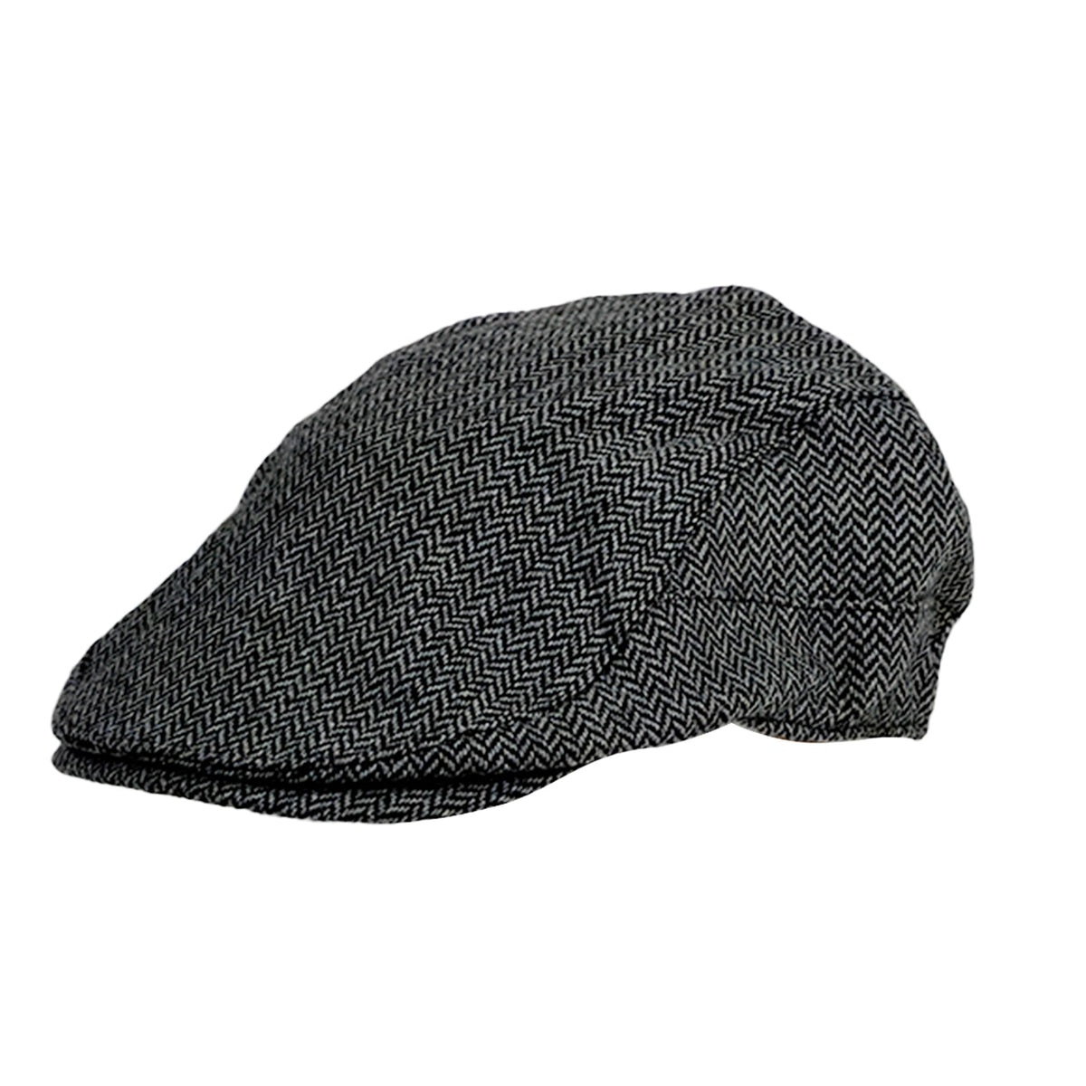 Jace | Mens Gray Wool Felt Ivy Cap