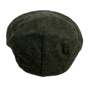 Jace | Mens Olive Wool Felt Ivy Cap