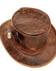 jiminy leather top hat back view