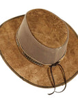 Journey Mens Sun Hat Mesh Top Angled View