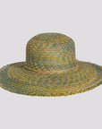 Joy | Womens Sewn Paper Braid Sun Hat with Fringe Edge