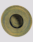 Joy | Womens Sewn Paper Braid Sun Hat with Fringe Edge