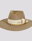 Justice | Mens Wool Felt Outback Fedora Hat