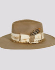 Justice | Mens Wool Felt Outback Fedora Hat