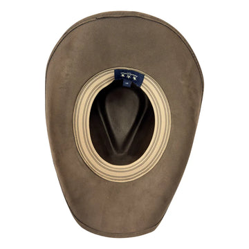 Lawman | Womens Faux Suede Cowgirl Hat