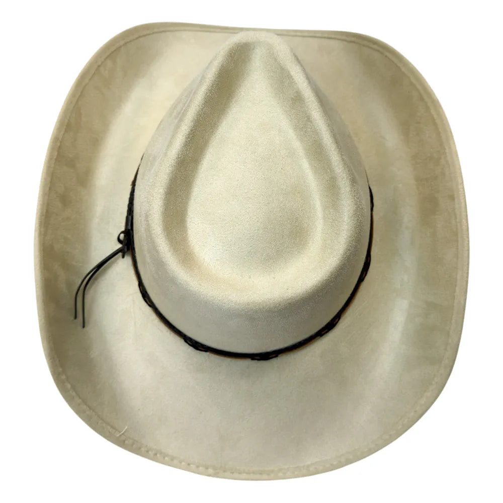 Lawman | Womens Faux Suede Cowgirl Hat