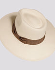 Lennox | Mens Glazed Toyo Straw Outback Wide Brim Sun Hat