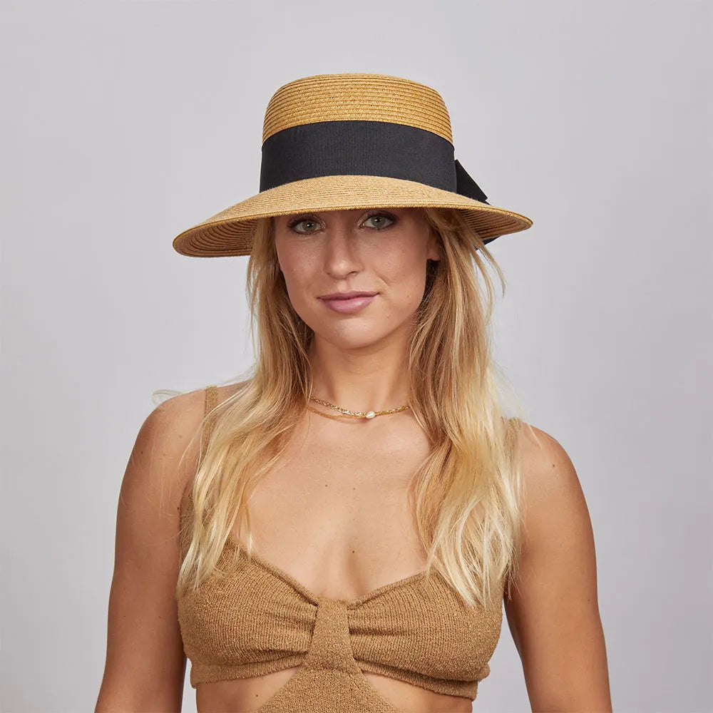 Lucie | Womens Straw Sun Hat – American Hat Makers display picture 1