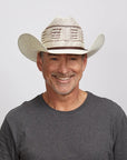Manta Natural Straw Sun Hat AmericanHat Makers Side View
