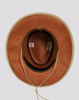 McKinley | Womens Genuine Leather Outback Hat with Suede Trim