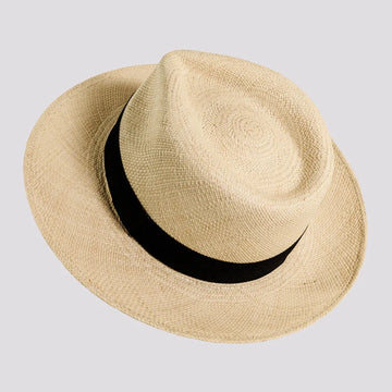 Medellin | Mens Natural Fedora Genuine Panama Hat
