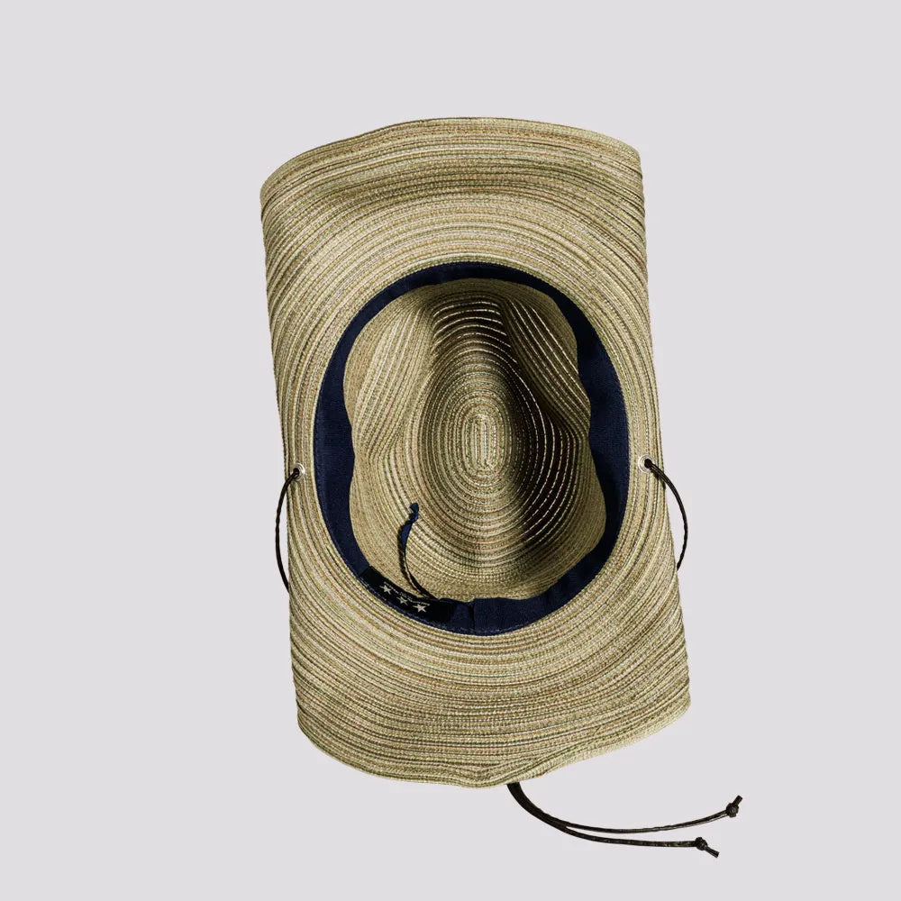 Memphis | Womens Olive Rolled Brim Polybraid Western Cowgirl Hat