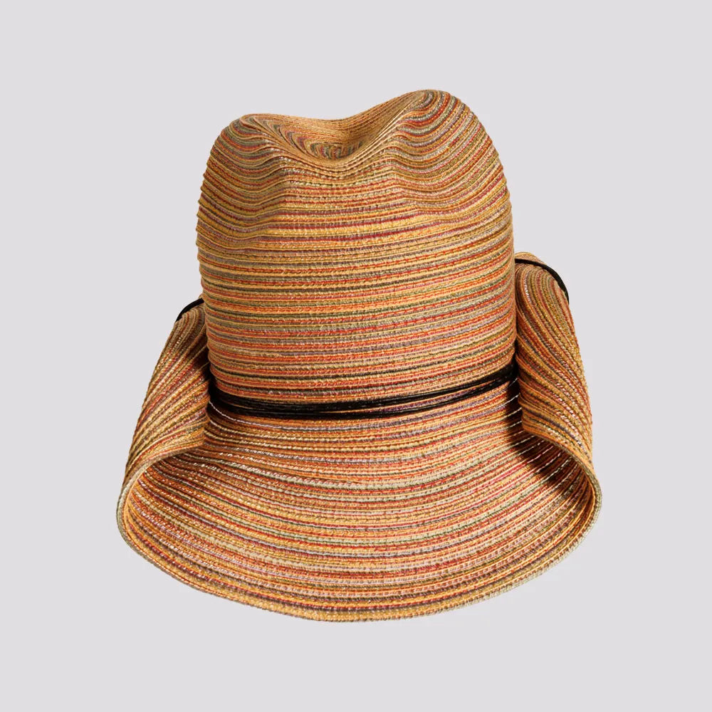 Memphis | Womens Rolled Brim Polybraid Western Cowgirl Hat