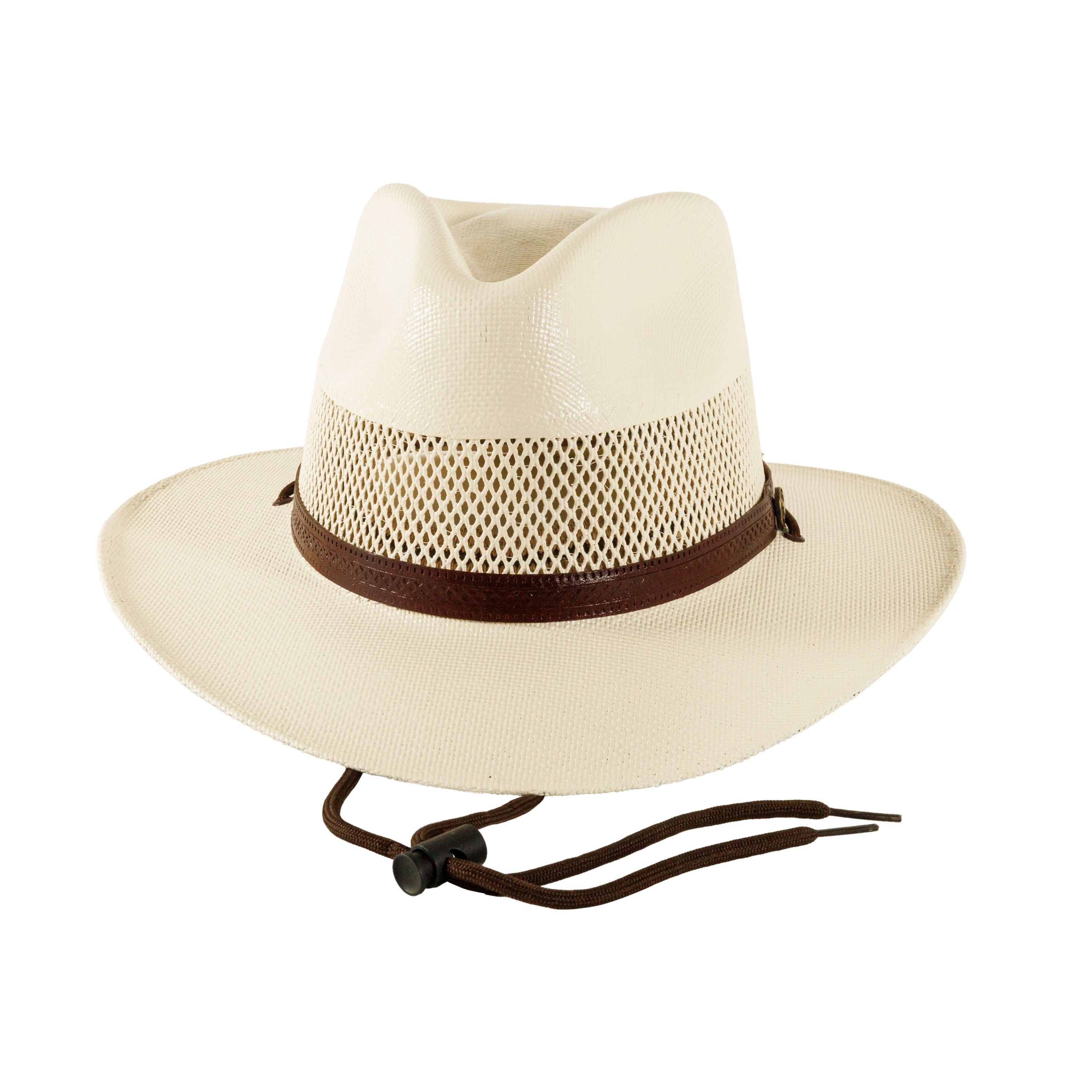 Milan | Mens Cream Firm Straw Fedora Hat