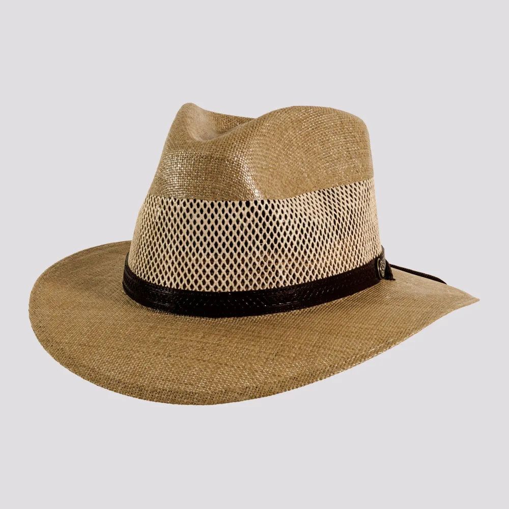 Milan | Womens Firm Straw Fedora Hat