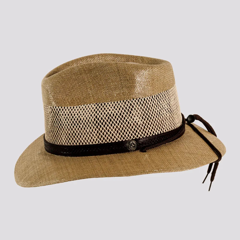 Milan | Womens Firm Straw Fedora Hat