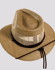 Milan | Womens Firm Straw Fedora Hat