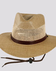 Milan | Womens Firm Straw Fedora Hat