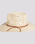 Mira | Mens Glazed Two Tone Toyo Straw Outback Hat