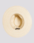 Mira | Mens Glazed Two Tone Toyo Straw Outback Hat