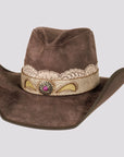 Miss Kitty | Womens Suede Leather Cowgirl Hat