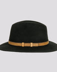 Moab Mens Black Outback Felt American Hat Makers sideview