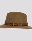 Moab Womens Brown Outback Felt Side View