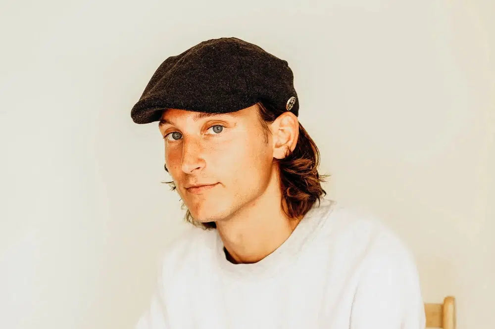 Felt hot sale flat cap