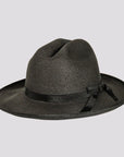 Monroe | Mens Fine Paper Braid Open Road Fedora Hat