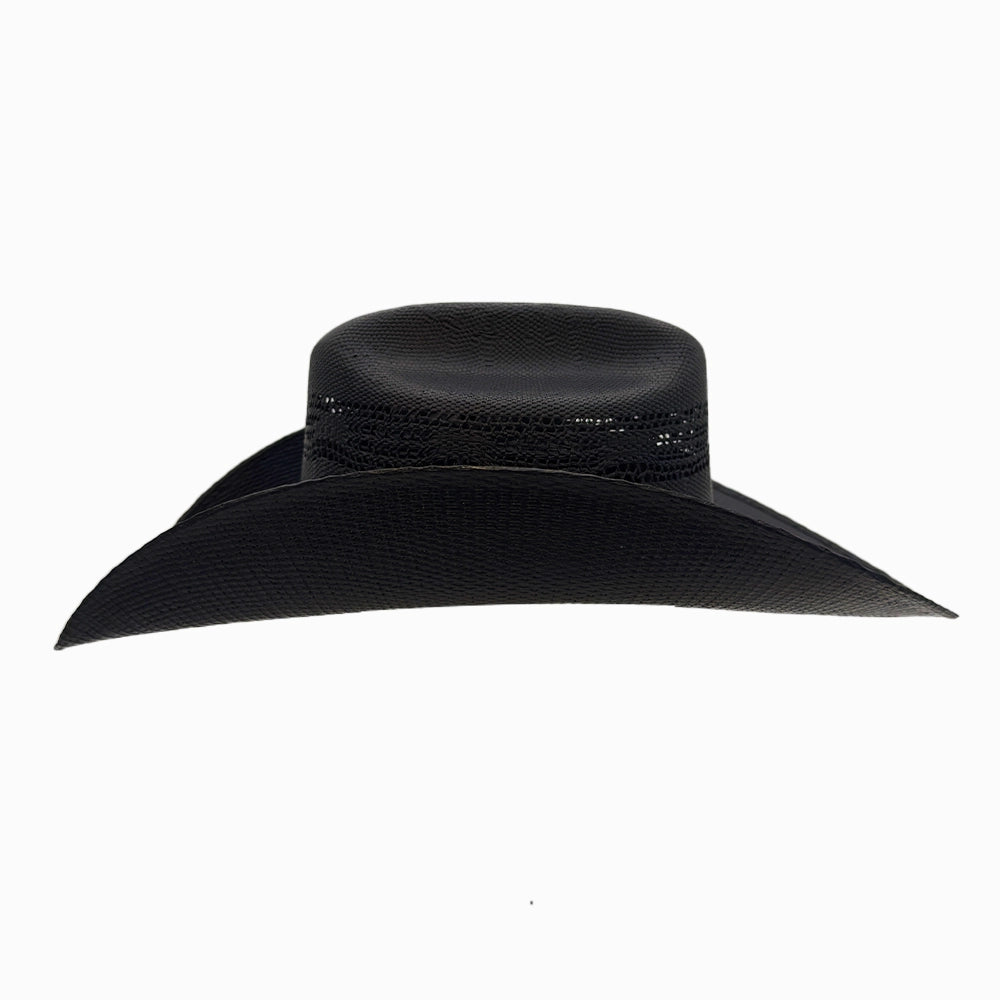 Montana | Womens Black Straw Cowgirl Hat with Western Hat Band
