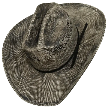 moonwalk mens grey straw cowboy angled view