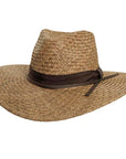 Morgan Sun Straw Hat Side Angled View