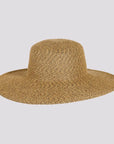 Mynah | Womens Mix Paper Braid Round Crown Straw Sun Hat