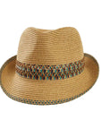 Naples Sun Straw Hat Angled View